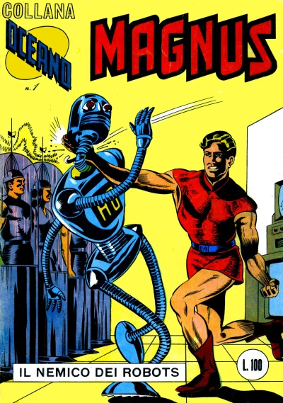 Cover of Magnus: Il nemico dei robots