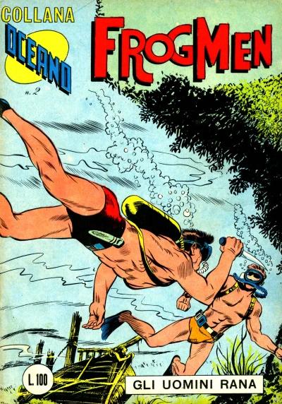 Cover of Frogmen: Gli uomini rana