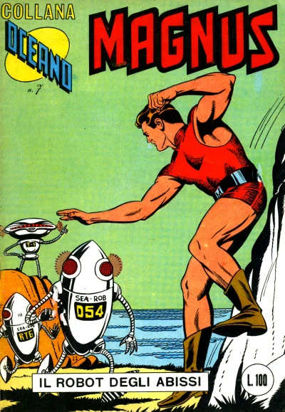 Cover of Magnus: Il robot degli abissi