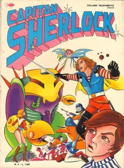 Cover of Capitan Sherlock: Viaggio su Algor