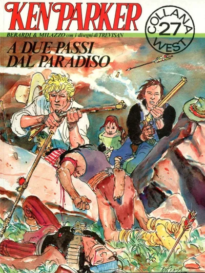 Cover of Ken Parker: A due passi dal paradiso