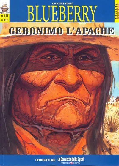 Cover of Blueberry 15 - Geronimo l’Apache