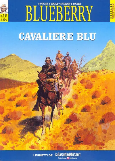 Cover of Blueberry 18 - Cavaliere blu
