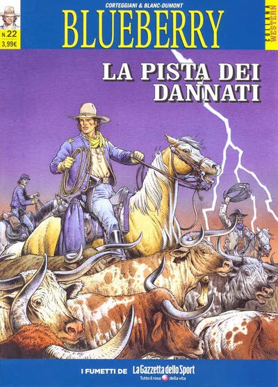 Cover of Blueberry 22 - La pista dei dannati