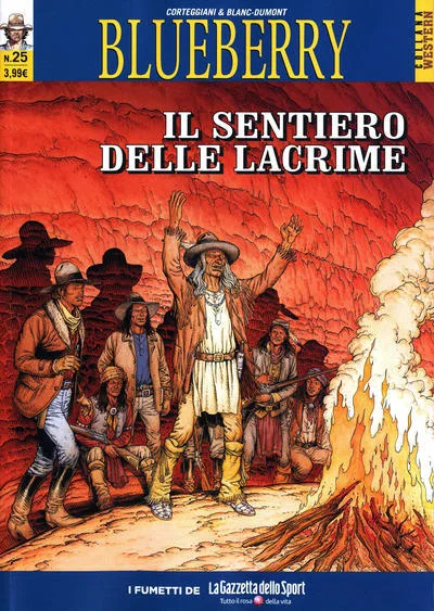 Cover of Blueberry 25 - Il sentiero delle lacrime