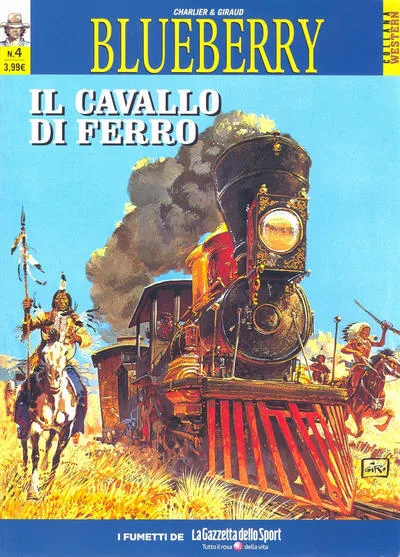 Cover of Blueberry 4 - Il cavallo di ferro