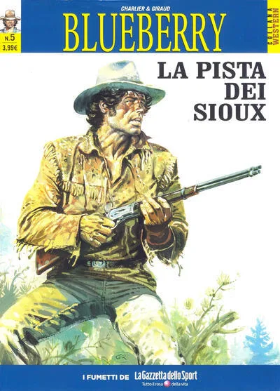 Cover of Blueberry 5 - La pista dei Sioux