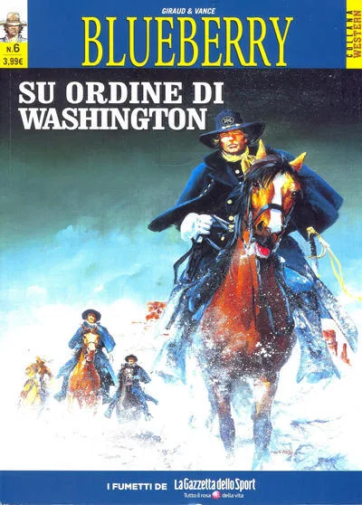 Cover of Blueberry 6 - Su ordine di Washington