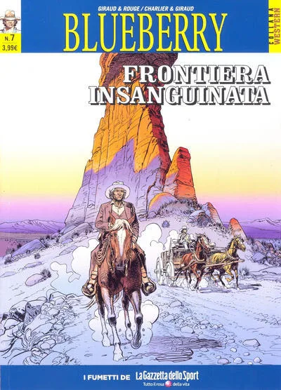Cover of Blueberry 7 - Frontiera Insanguinata