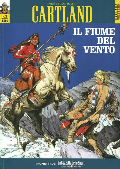 Cover of Cartland 3 - Il fiume del vento