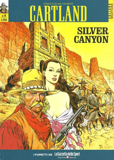 Cover of Cartland 4 - Silver Canyon