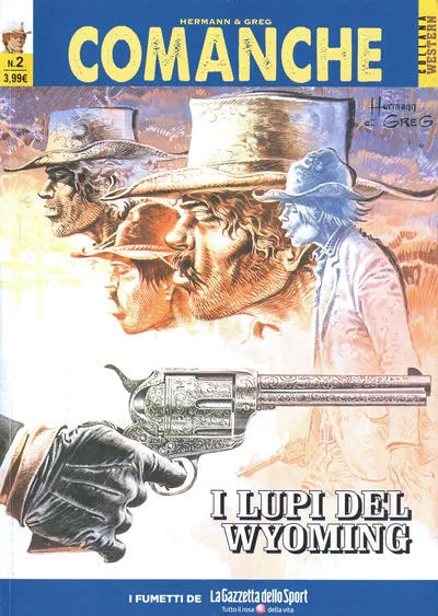 Cover of Comanche 2 - I lupi del Wyoming