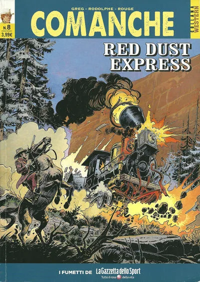 Cover of Comanche 8 - Red Dust Express