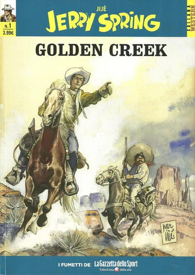Cover of Jerry Spring 1 - Golden Creek