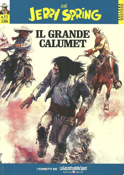 Cover of Jerry Spring 11 - Il grande calumet