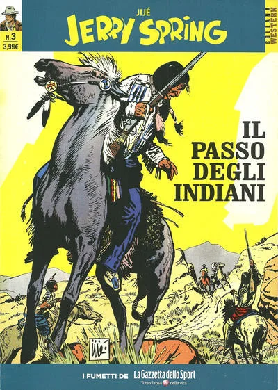 Cover of Jerry Spring 3 - Il passo degli indiani