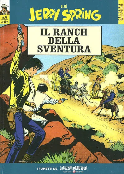 Cover of Jerry Spring 4 - Il ranch della sventura