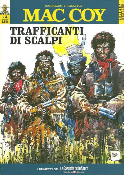 Cover of Mac Coy 4 - Trafficanti di scalpi