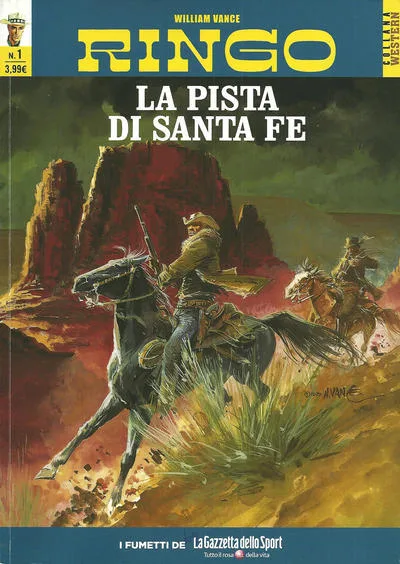 Cover of Ringo 1 - La pista di Santa Fe