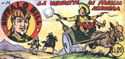 Cover of La vendetta di Freccia Azzurra