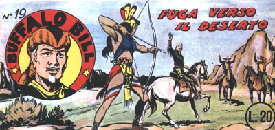 Cover of Fuga verso il deserto