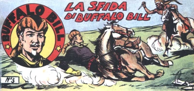 Cover of La sfida di Buffalo Bill