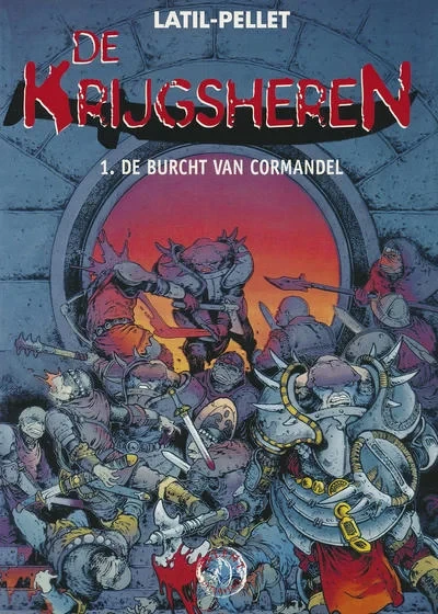 Cover of De Krijgsheren 1: De burcht van Cormandel