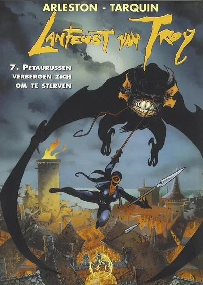 Cover of Lanfeust van Troy 7. Petaurussen Verbergen zich om te Sterven