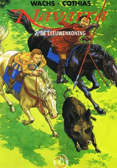 Cover of Navarra 2. De Leeuwenkoning