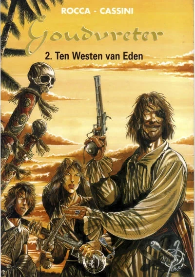 Cover of Goudvreter 2. Ten Westen van Eden