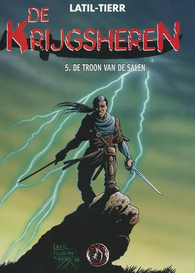 Cover of De Krijgsheren 5. De Troon van de Salen
