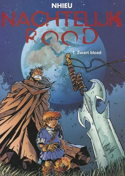 Cover of Nachtelijk rood: 1 Zwart bloed
