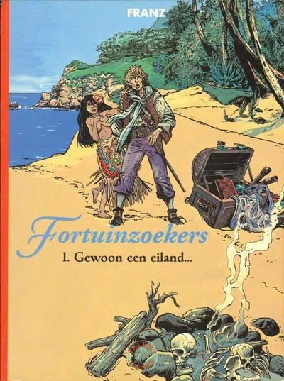 Cover of Fortuinzoekers 1: Gewoon een eiland...