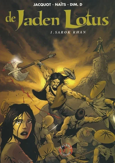 Cover of de jaden Lotus 1. Sarok Khan