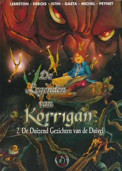 Cover of De Legenden van Korrigan 2. De Duizend Gezichten van de Duivel