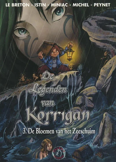Cover of De Legenden van Korrigan 3. De Bloemen van het Zeeschuim