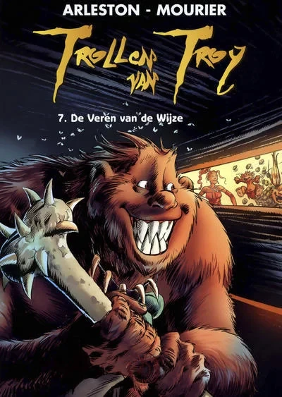 Cover of Trollen van Troy 7. De veren van de Wijze