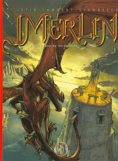 Cover of Merlin 5. Brendann de Verdoemde