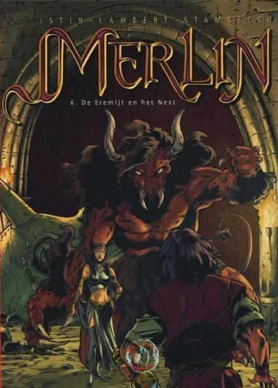 Cover of Merlin 6. De Eremijt en het Nest