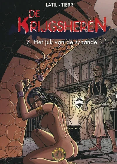 Cover of De Krijgsheren 7. Het juk van de schande