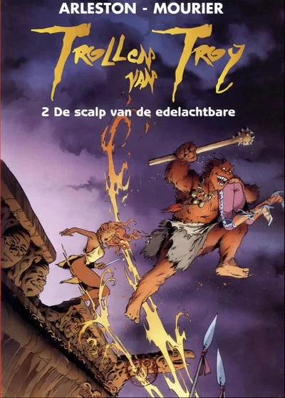 Cover of Trollen van Troy 2: De scalp van de edelachtbare