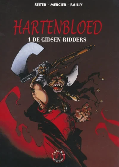 Cover of Hartenbloed 1. De Gidsen-Ridders