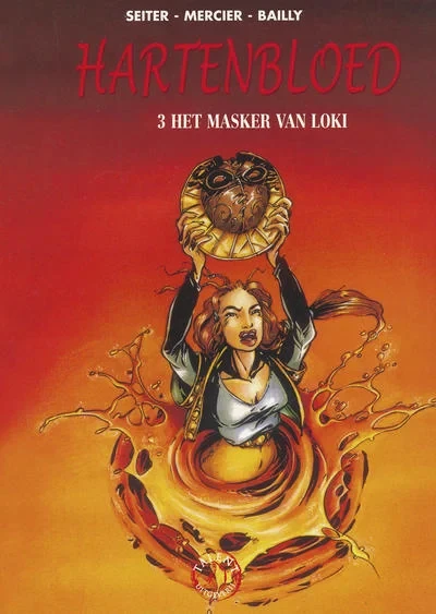 Cover of Hartenbloed 3. het Masker van Loki
