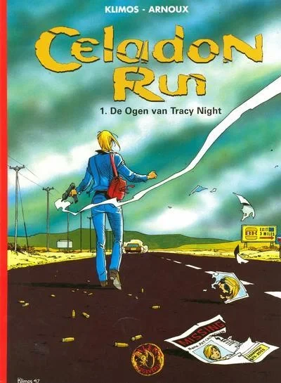 Cover of Celadon Run 1: De ogen van Tracy Night