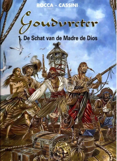 Cover of Goudureter 1. De Schat van de Madre de Dios
