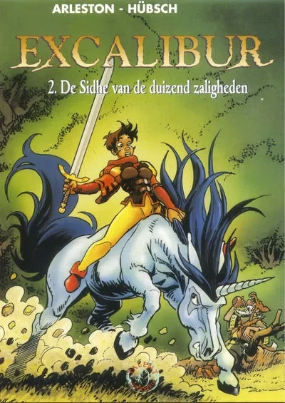 Cover of Excalibur 2. De Sidhe van de duizend zaligheden