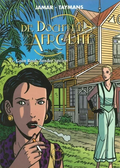 Cover of De Dochters van Afrodite  II. Geen Rook Zonder Spelen