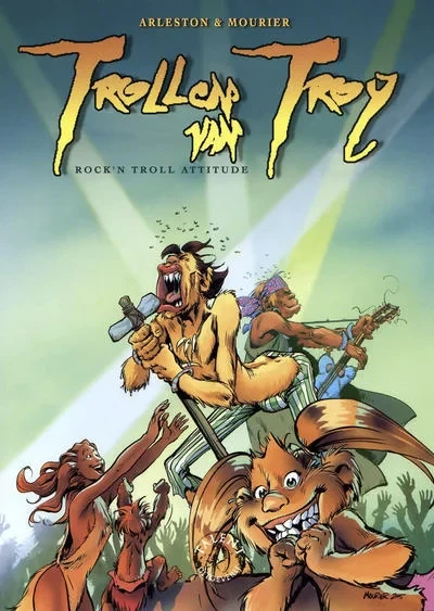 Cover of Trollen van Troy Rock'n Troll Attitude