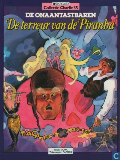 Cover of De Onaantastbaren: De terreur van de Piranha