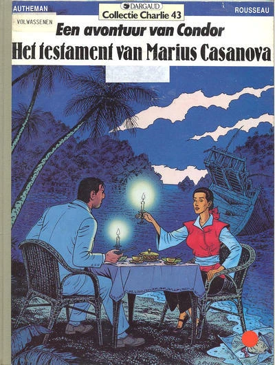 Cover of Een avontuur van Condor 4: Het testament van Marius Casanova